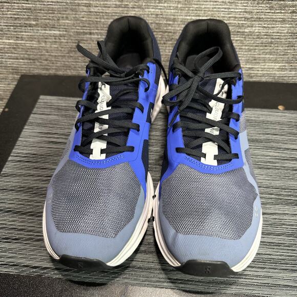 On Running Cloudrunner Shoes Mens Size 13 Blue Navy CloudTec 46.99016 Sneakers - Picture 5 of 16